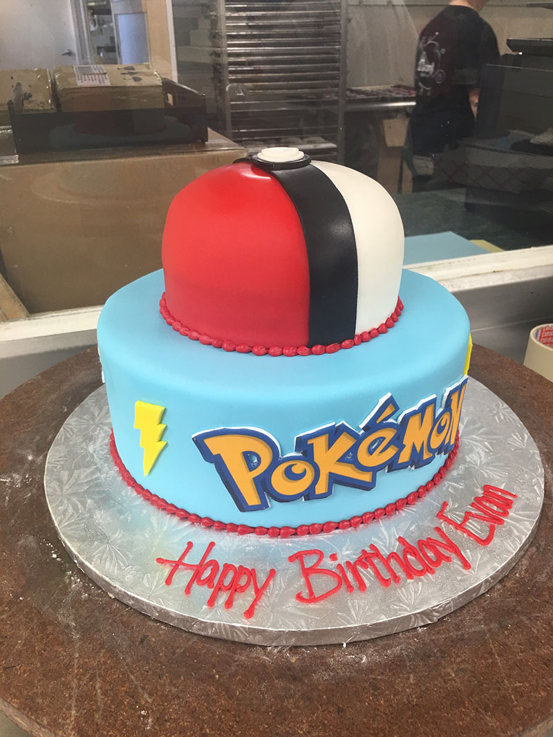 Pokemon Birthday Cake - Montilio's Bakery