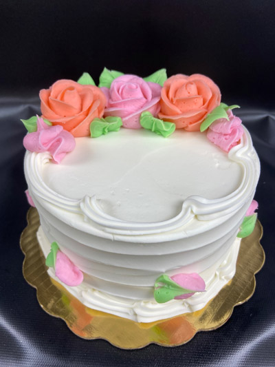 Summer Flowers Birthday Cake 2 - Montilio's Bakery